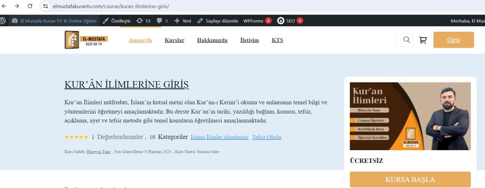 El Mustafa Eğitim Sitesi Kapılarını Dijital Dünyaya Açtı